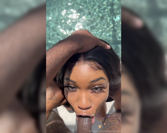 Yesimcheta Fansly - I love when pretty women suck my dick while I’m relaxin by the pool This the kind of tre