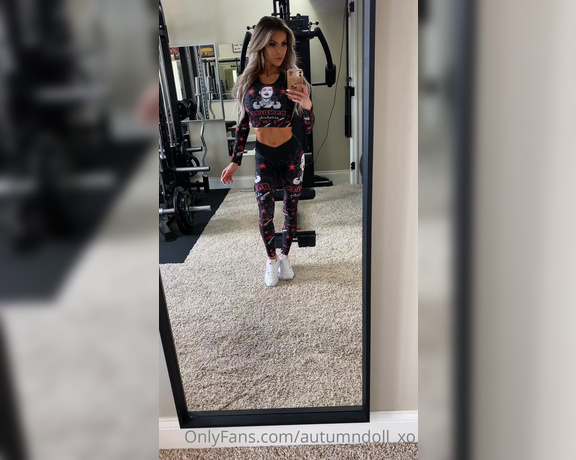 Autumn Blair aka Autumndoll_xo OnlyFans - Gym OOTD