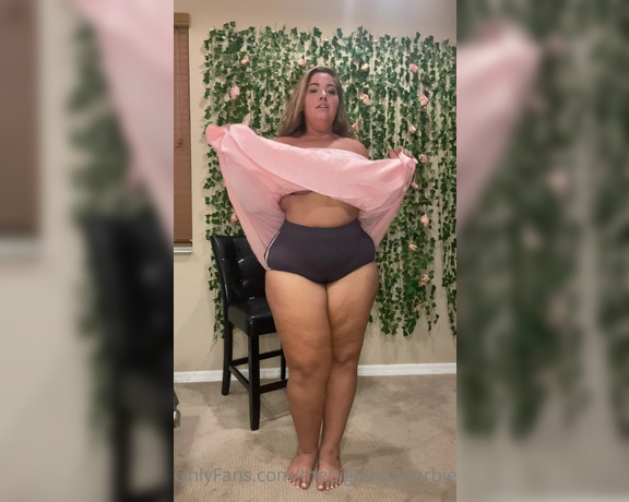 Big Booty Barbie aka Thebigbootybarbie OnlyFans - Bootyyyyyy my pussy is a little wet for you too