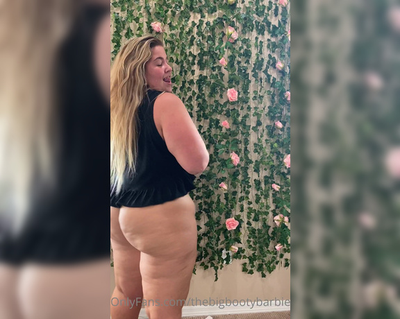 Big Booty Barbie aka Thebigbootybarbie OnlyFans - Day 12 sorry I’m a lil late, this is me just dancing around