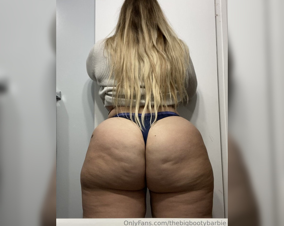Big Booty Barbie aka Thebigbootybarbie OnlyFans - Can you handle all this ass