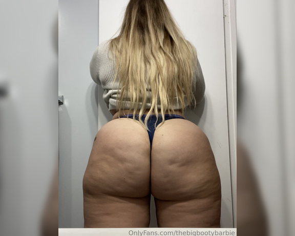 Big Booty Barbie aka Thebigbootybarbie OnlyFans - Can you handle all this ass