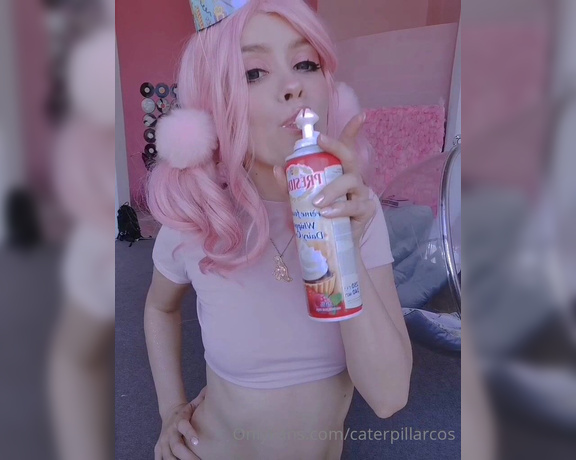 Little Cute Caterpillar aka Caterpillarcos OnlyFans - Fucking awesome! I like to splash heavy cream in my mouth