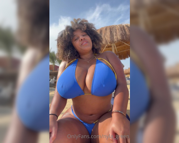 Nyla Green aka Nyla_green OnlyFans - Imagine these bouncing in face then you grabbing me and pulling me down onto your lap and you start