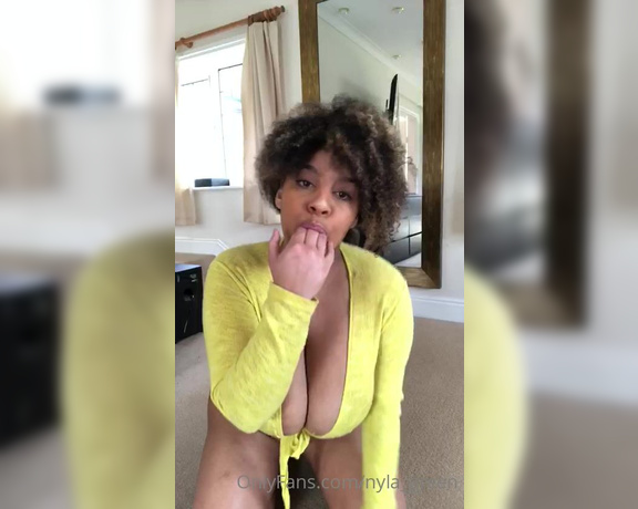 Nyla Green aka Nyla_green OnlyFans - Do you like when I make my boobs slippery 2