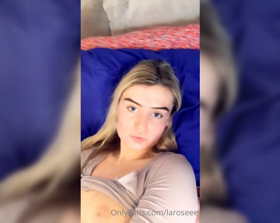 Rose aka Laroseee OnlyFans - Let’s just stay in bed tonight