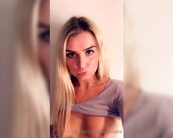 Rose aka Laroseee OnlyFans - I want your hands all over my tight little body