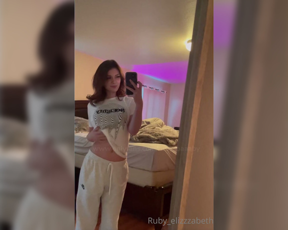 Ruby aka Ruby_baaaby OnlyFans - Let me show you what’s under my comfy fit