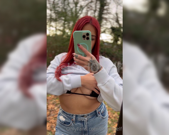Elena Vonn aka Shad0self OnlyFans - Stopped mid TikTok to pull my tits out