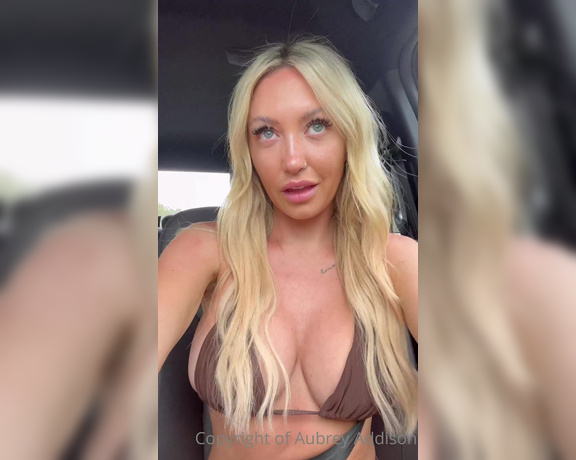 Aubrey Addison aka Aubreyaddison OnlyFans - When you take me on a bumpy road