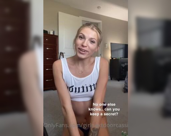 Cassidy aka Girlnextdoorcassidy OnlyFans Video 2