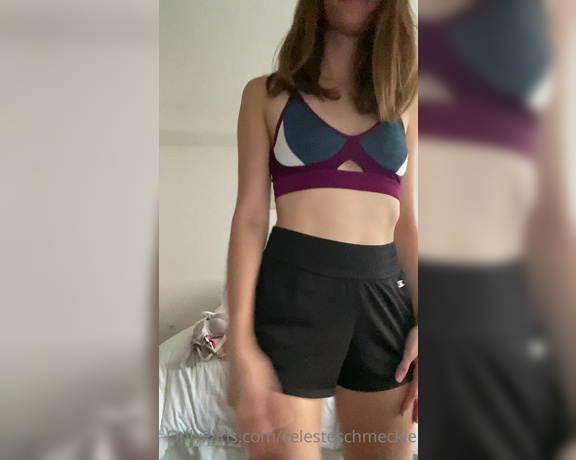 Celeste Schmeckle aka Celesteschmeckle OnlyFans - Trying to pack is hard tell me should I pack these shorts