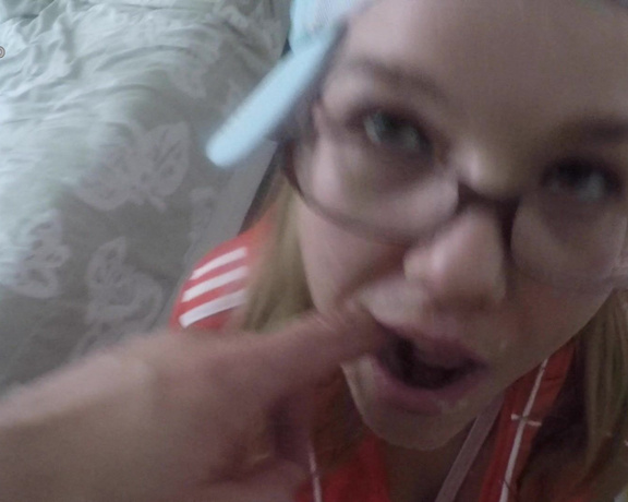 Dirtykristy Nerdy Brat In A Hat Blowjob Part