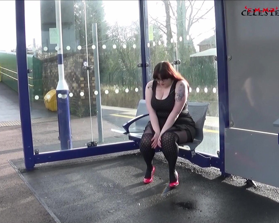 Emma Celeste Azofporn Bbw Train Station Desperation