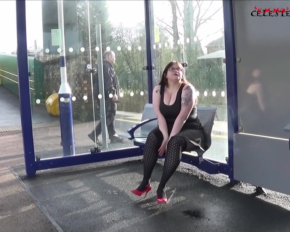 Emma Celeste Azofporn Bbw Train Station Desperation