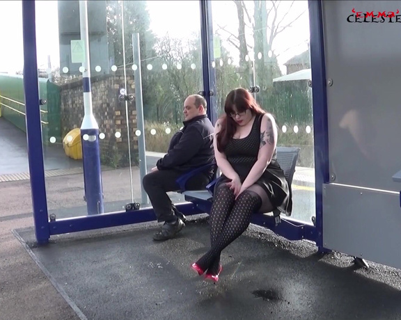 Emma Celeste Azofporn Bbw Train Station Desperation