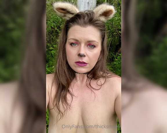 Thick and Sweet aka Thicksmiley OnlyFans - I’m your Horny little wild wolf 2