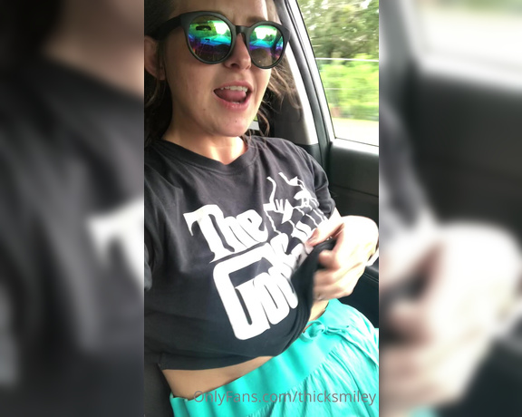 Thick and Sweet aka Thicksmiley OnlyFans - Mommy errands at it’s finest
