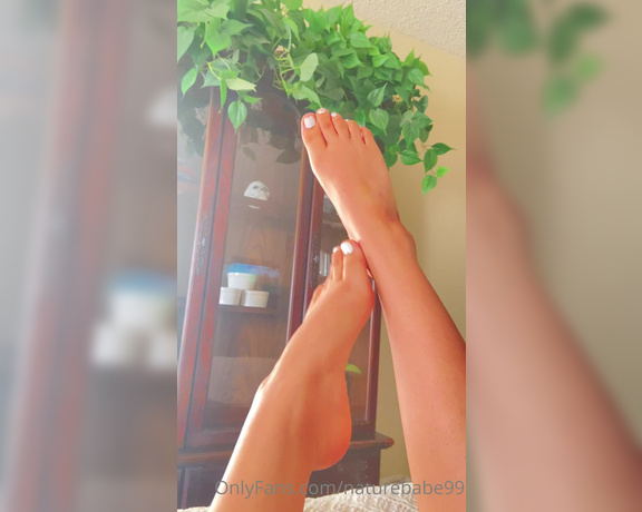 Nature aka Naturebabe99 OnlyFans - Do you like my little toes I’m getting a pedicure tomorrow what color should I get ( Dm me if yo 2