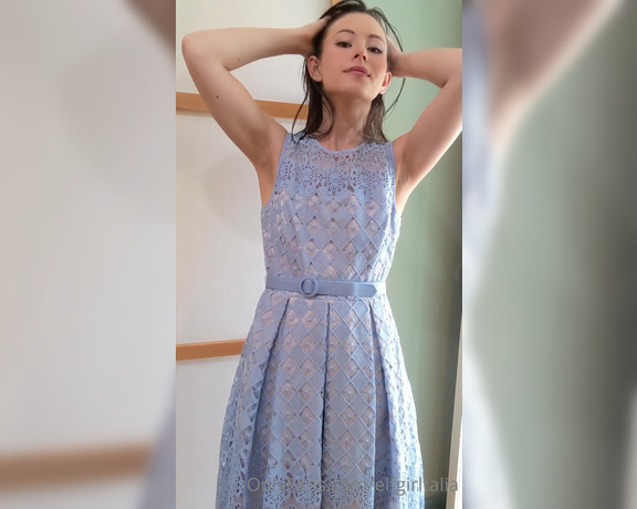 Talia aka Elfgirltalia OnlyFans - M, thank you so much for this truly beautiful dress