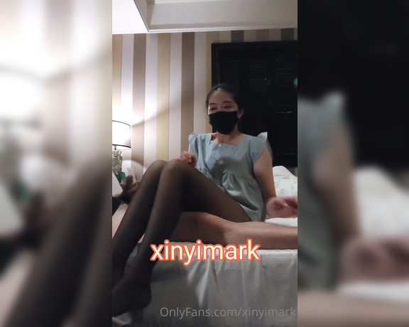 Tony aka Xinyimark OnlyFans - Sexy stockings with long legs, pushing eika, making hoarse lustful screams, the first choice for jijijiri, not @mini