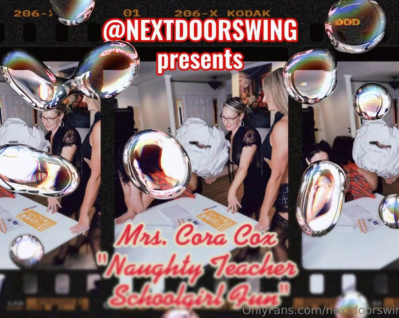 Mrs. Cora Cox aka Nextdoorswing OnlyFans - Oh boy, new movie release on Friday! This is a good one too! A SIXum, yes, you read that right! Watc