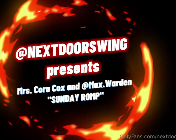 Watch Online Mrs Cora Cox Aka Nextdoorswing Onlyfans A Teaser Video