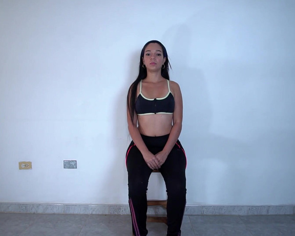 ManyVids - Ayira Oba - Gym workout ends in anal sex. Latina
