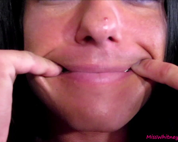 MissWhitneyMorgan - Alexis Rain Mouth Exploration, Mouth Fetish, Teeth, Tongue Fetish, Spit Fetish, Lip Fetish, SFW, ManyVids