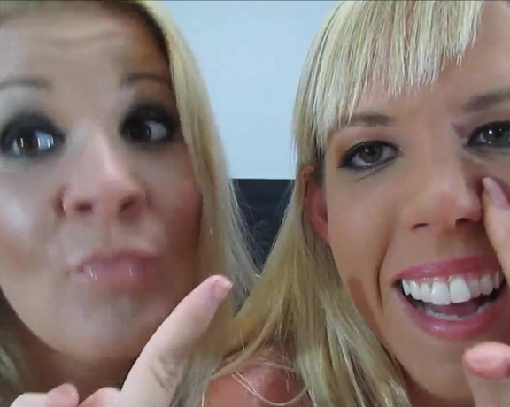 MissWhitneyMorgan - Nose Play with Whitney and Aaliyah, Nose Pinching, Nose flute, Nose Blowing, Face Fetish, Blonde, SFW, ManyVids