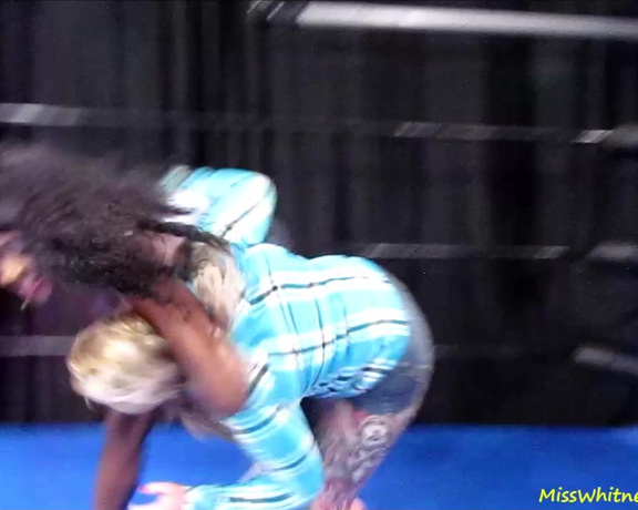 MissWhitneyMorgan - Paris Love Vs Whitney Morgan Total KO, Female Wrestling, Grappling, Scissorhold, Belly Punching, Female Fighting, SFW, ManyVids
