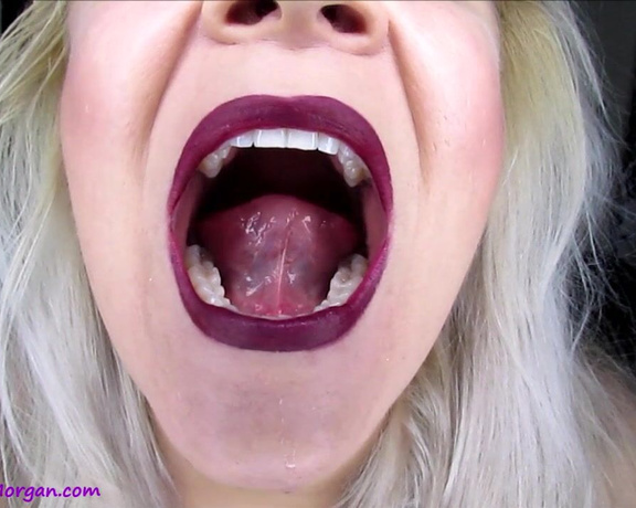 MissWhitneyMorgan - Whitney Morgan Long Fat Tongue Tease, Tongue Fetish, Mouth Fetish, Spit Fetish, Swallowing / Drooling, Throat Fetish, SFW, ManyVids