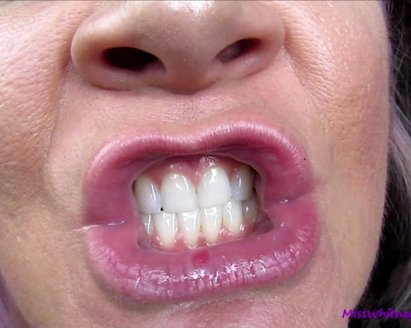 MissWhitneyMorgan - Whitney Morgan Sexy Soft Square Lips, Mouth Fetish, Lips, Teeth, Face Fetish, Spit Fetish, SFW, ManyVids