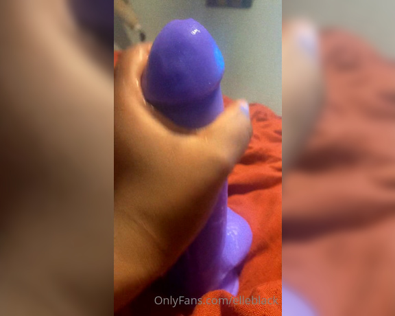 Elle Black aka Elleblack OnlyFans - The grip be so tight