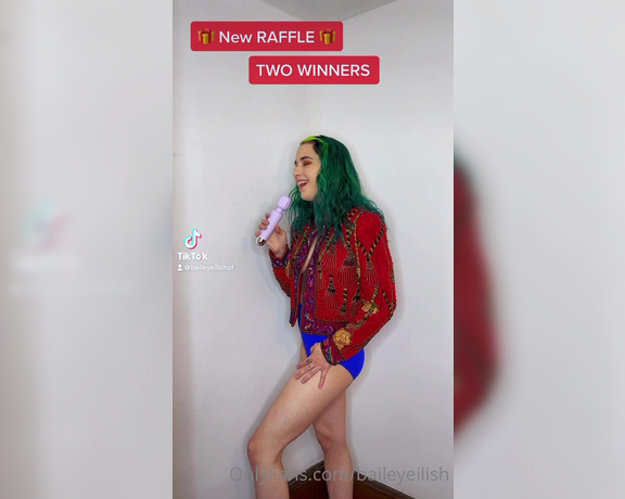 Bailey Eilish aka Baileyeilish OnlyFans - UPDATE  RAFFLE CLOSED New Raffle  Three PRIZES to choose from  UPDATE  2 Winners chosen Wedn