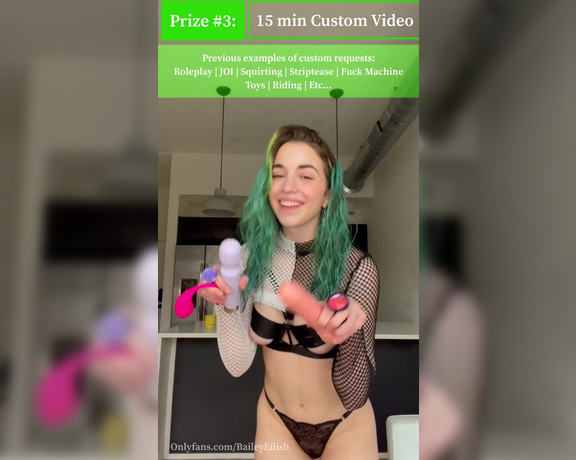 Bailey Eilish aka Baileyeilish OnlyFans - RAFFLE CLOSED January Raffle Tip this post directly to enter  All proceeds help me pay my studen