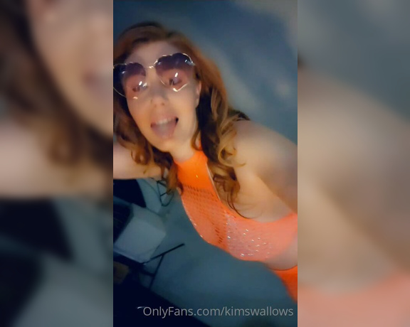 Kim Swallows aka Kimswallows OnlyFans - Do you like the color orange on