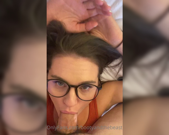 Booty the Beast aka Bootyandthebeast69 OnlyFans - FACE FUCK, POV BLOWJOB, RIDING AND CUM ON PUSSY The video starts with a face fuck and POV blowjob