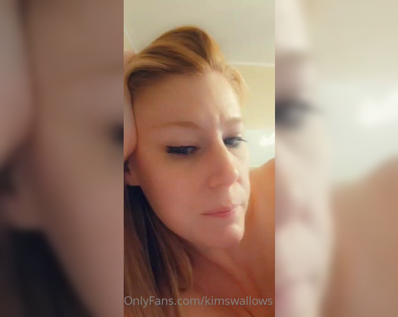 Kim Swallows aka Kimswallows OnlyFans - My good Monday morning message