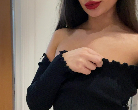 Lily aka Shawlily4 OnlyFans - Little black dress with no panties is the best combo