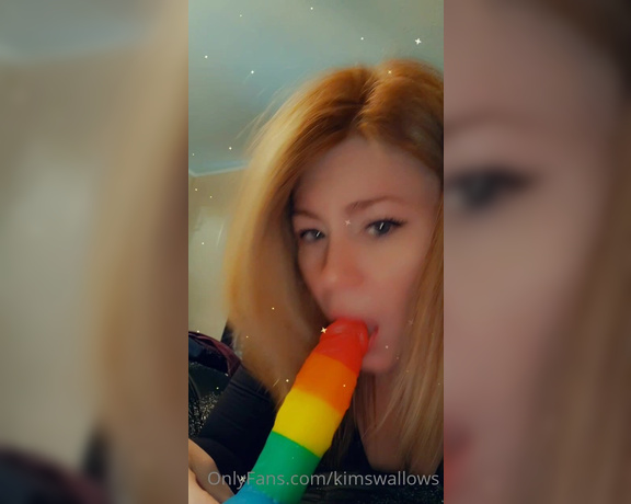 Kim Swallows aka Kimswallows OnlyFans - Throat Stuffing 101 Love testing out my gag reflex eventually hope to not have one sure that will