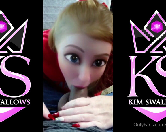 Kim Swallows aka Kimswallows OnlyFans - Disney Princess Cum Dump Slut Stunt dick @dcgohard