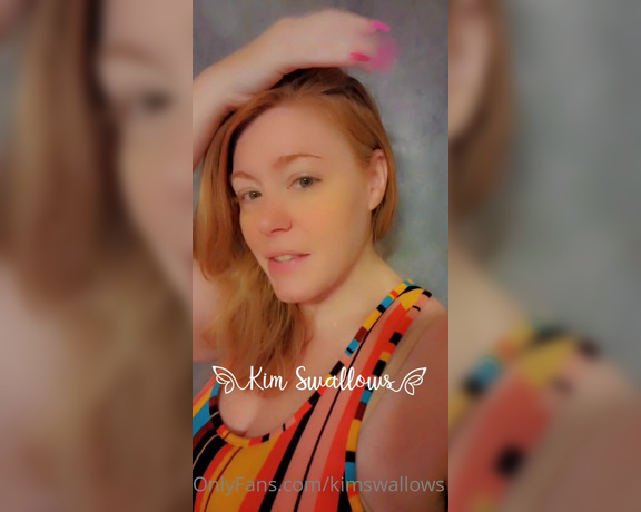 Kim Swallows aka Kimswallows OnlyFans - Happy Thursday hope my ass cheers you