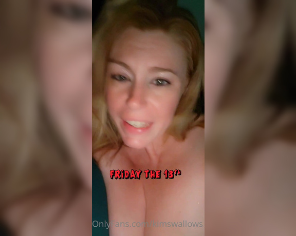 Kim Swallows aka Kimswallows OnlyFans - Happy freaky Friday whos ready to get down and dirty And be sure to leave your comments