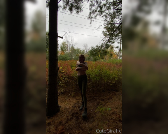 Kendra Clark aka Cutegiraffe OnlyFans - Stripping in the middle of the woods When I strip for OnlyFans vs when I strip normally Also s 2
