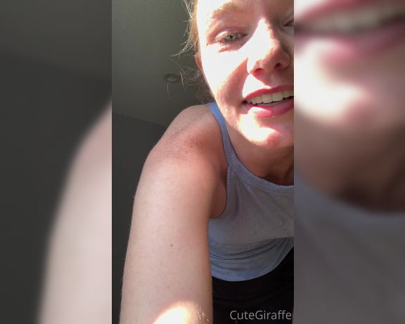 Kendra Clark aka Cutegiraffe OnlyFans - Day 8 of my 30 day running challenge ) this is the 6th day I’ve run Added it in the vid but I’m
