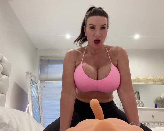 Sophie James aka Thesophiejames OnlyFans - Fuck that was intense, riding my male sex dolls big fat dick till I cum I was determined to cum and