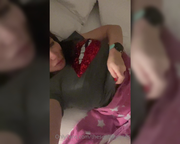 Sophie James aka Thesophiejames OnlyFans - I’m like a bit fucked can’t love from the bed will upload a torso fuck video over 18 mins in the mor