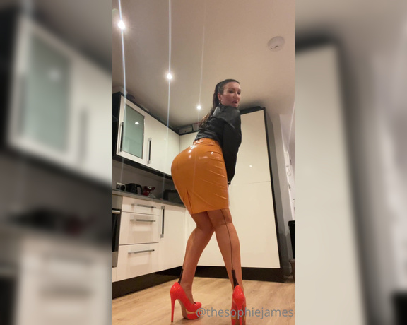 Sophie James aka Thesophiejames OnlyFans - JOI cum all over my pvc big ass