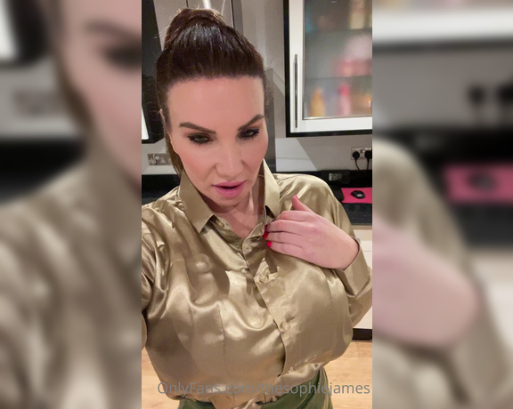 Sophie James aka Thesophiejames OnlyFans - Did I ever mention that I love satin blouses